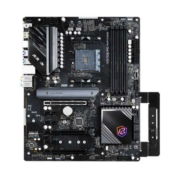 AsRock Płyta główna Am4 2000 3000 4000 G-series 5000 And 5000 G-series X570s Pg Riptide