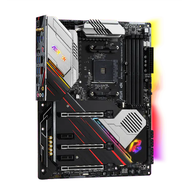 AsRock Płyta główna Am4 Socket 2000 3000 4000 G-series 5000 And 5000 G-series Cpu X570 Phantom Gaming X