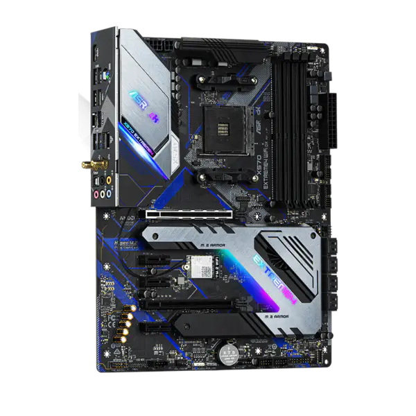 Płyta główna AsRock X570 Extreme4 Am4 Socket 2000 3000 4000 G-series 5000 And 5000 G-series Desktop Processor