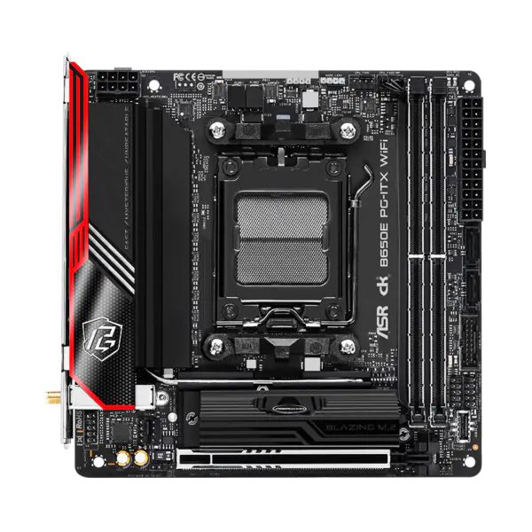 AsRock Itx Płyta Główna B650e Pg-itx Wifi Ddr5 Am5 Wsparcie Cpu 7950x 7900x 7700x 7600x