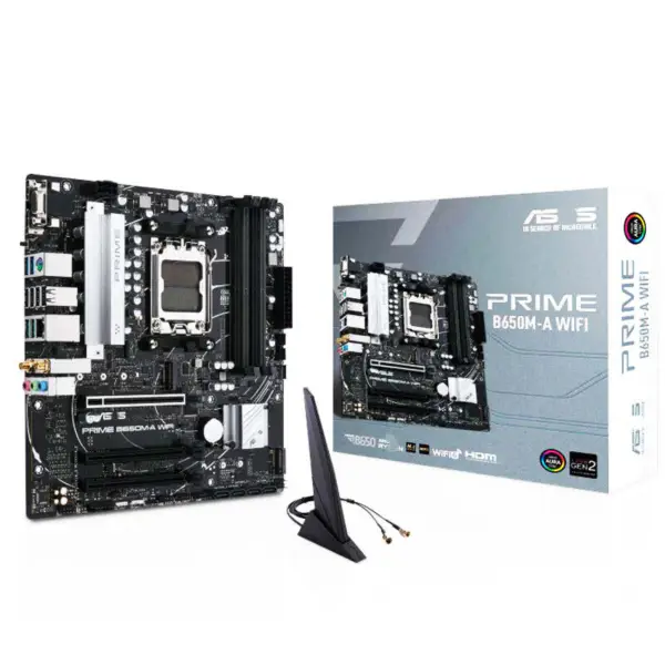 Płyta główna Asus Prime B650m-a Wifi Procesor 7700x 7600x 7950x 7900x Am5