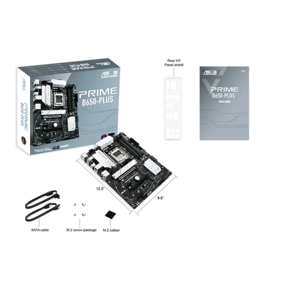 Płyta główna Asus Prime B650-plus Cpu 7700x 7600x 7950x 7900x Am5