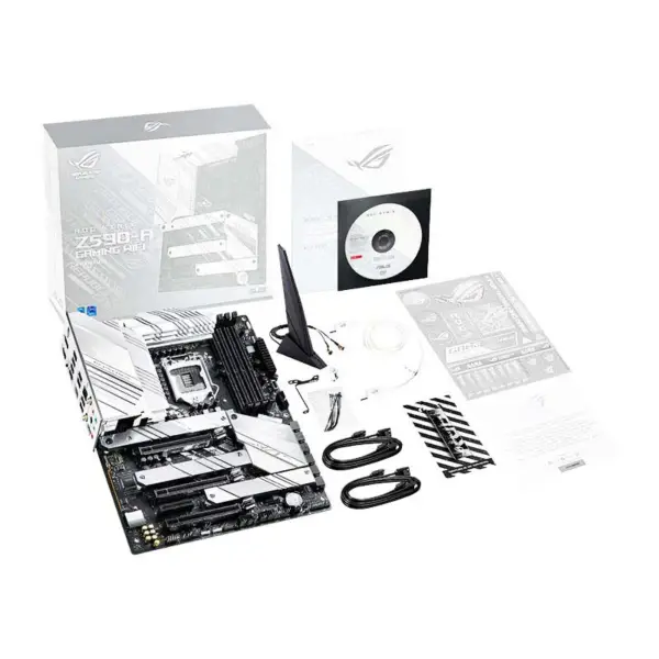 Asus Płyta Główna Z590 Pamięć Ddr5 Procesor 12700 2700kf Rog Strix Z590-a Gaming 2 Wifi Ddr4