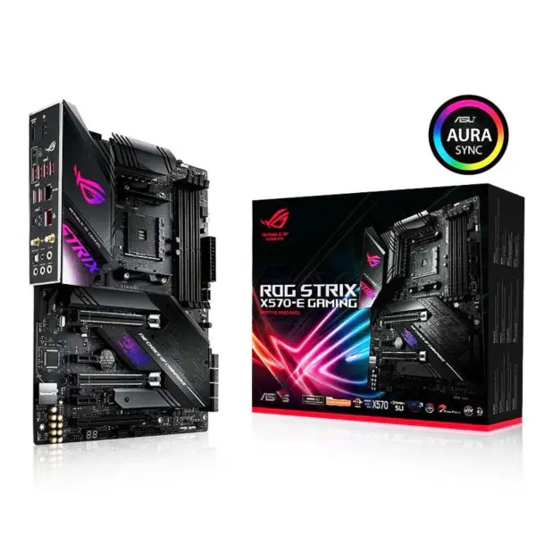 Asus Rog Strix X570-e Gaming Ddr4 Argb Płyta główna do gier Obsługa procesorów 5800x 5900x 5950x X570-e Gaming