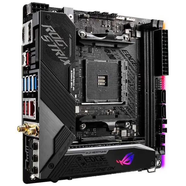 Płyta główna Asus Rog Strix X570-i Gaming Ddr4 Argb Obsługa procesorów 5800x 5900x 5950x X570-i
