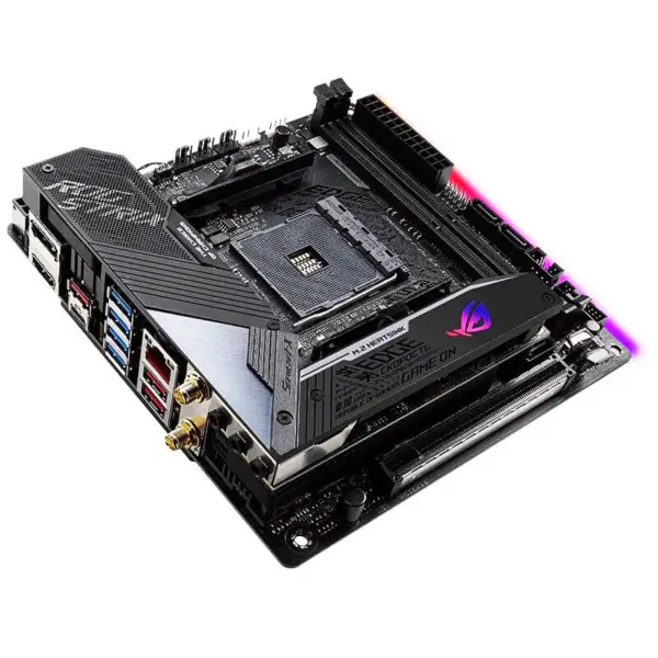 Płyta główna Asus Rog Strix X570-i Gaming Ddr4 Argb Obsługa procesorów 5800x 5900x 5950x X570-i