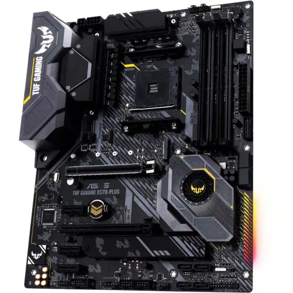 Płyta główna Asus Tuf Gaming X570-plus Argb Obsługa procesorów 5800x 5900x 5950x