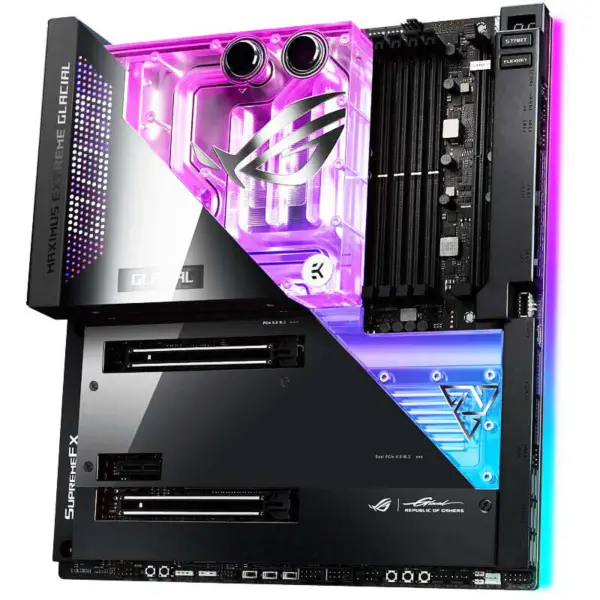 Asus Płyta Główna Ddr5 Cpu 12700 2700kf Intl Z690 Lga 1700 Płyta Główna Rog Z690 Extreme Glacial