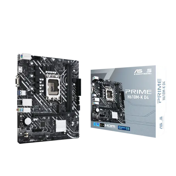 Asus H610 H610i H610m Płyty Główne Obsługują Cpug7400 G6900 12100 F Ssds M.2 Lga 1700 Płyta Główna Prime H610m-k D4