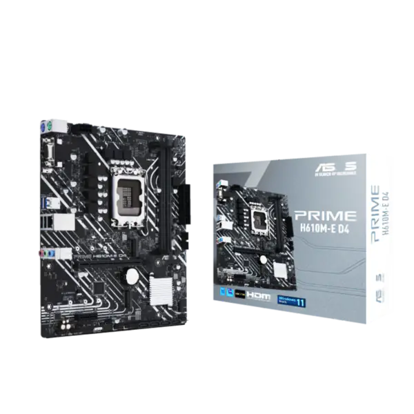 Asus H610 H610i H610m Płyty Główne Obsługujące Cpu G7400 12400f 12400 Ssds M.2 Lga 1700 Płyta Główna Prime H610m-e D4
