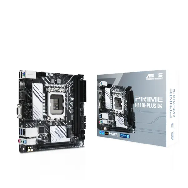 Asus H610 H610i H610m Płyty główne Socketlga 1700 Płyta główna Prime H610i-plus Ddr4