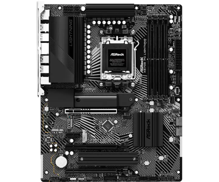 Asrock X670 X670e Płyty główne Am5^5 Obsługa procesorów serii 7000 Socket Am5 Płyta główna X670e Pg Lightning Ddr5 Am5