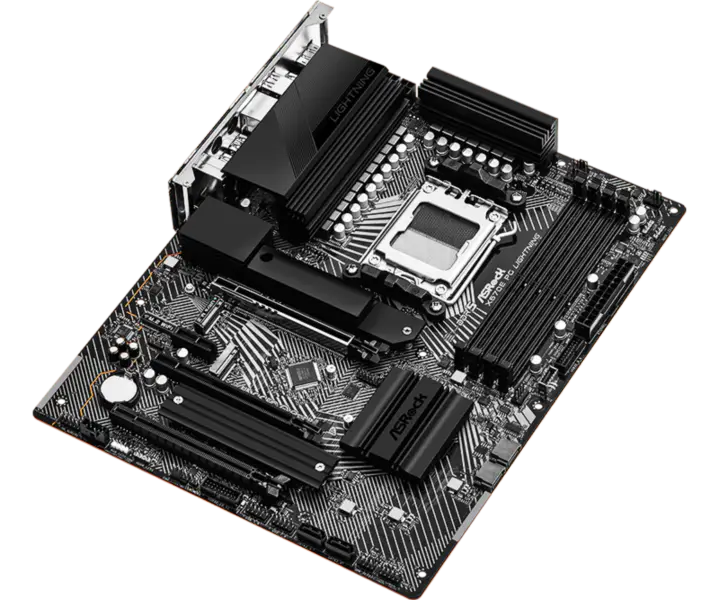 Asrock X670 X670e Płyty główne Am5^5 Obsługa procesorów serii 7000 Socket Am5 Płyta główna X670e Pg Lightning Ddr5 Am5