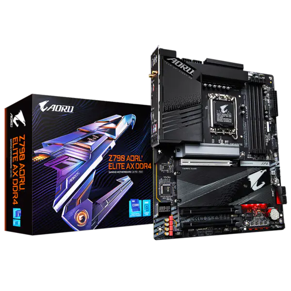 Ga Płyta Główna Z790-a Elite Ax Ddr4 Pamięć Lga 1700 Intl 12 13 Generacja I7 13700 13900k Z790 A Elite Ax Wifi