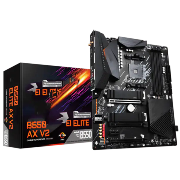 Płyta główna do gier B550 Aorus Elite Ax V2 R7 5800x 5700g R5 5600x Socket Am4 Ga Płyta główna Procesor