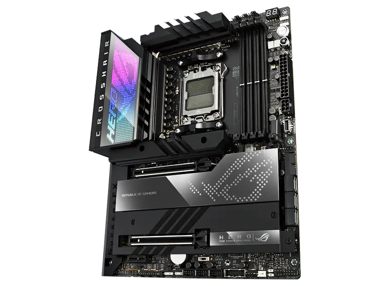 Asus X670 X670e Płyty główne Am5^5 Płyta główna Rog Crosshair X670e Hero