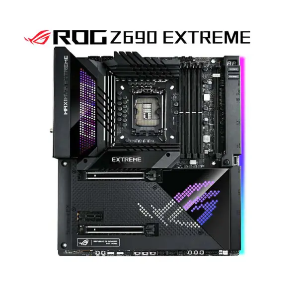 Asus Rog Maximus Z690 Extreme Gaming Płyta główna Ddr5 Pamięć obsługuje 12900k 12700k Intl Z690 Lga1700 Asus Z690
