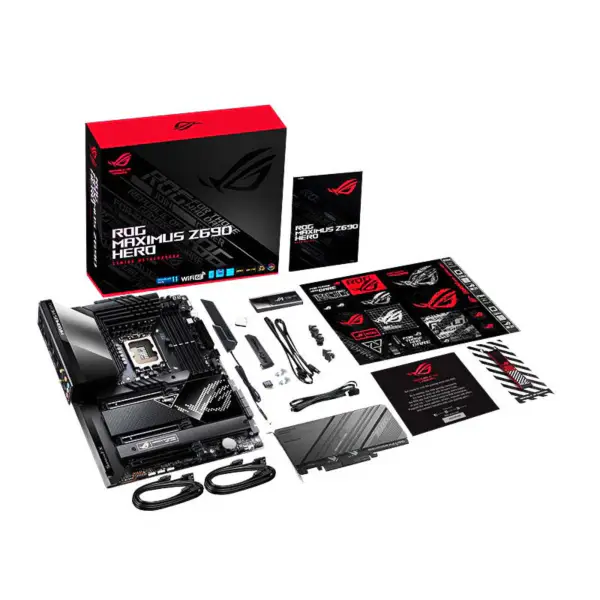 Asus Rog Maximus Z690 Hero Gaming Płyta Główna Pamięć Ddr5 Procesor 12900k 12700k Intl Z690 Lga 1700 Asus Z690