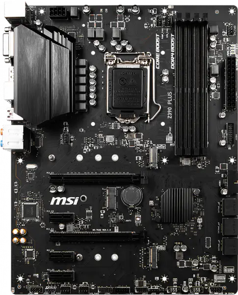 Msi Płyta Główna Z390m Obsługuje Procesor 8700 Win7 System Płyta Główna Do Komputerów Stacjonarnych 8. 9. Generacji Cpu Z390m S01 Z390