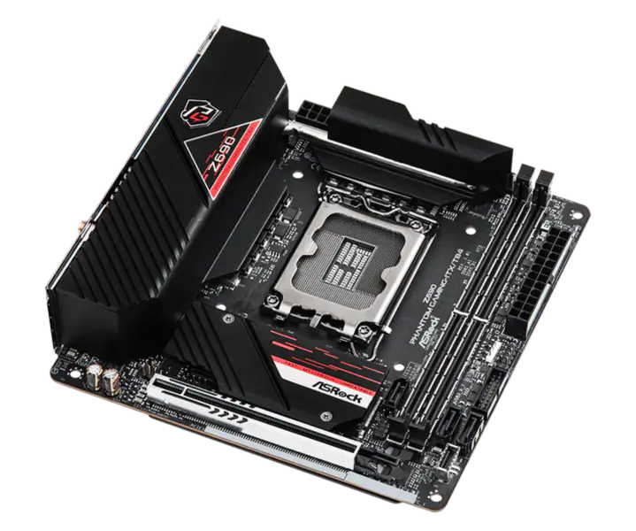 Asrock Z690 Phantom Gaming-itx/tb4 Phantom Gaming Płyta główna Ddr5 Wsparcie Cpu 12600k 12700 Intl Z690 Lga 1700