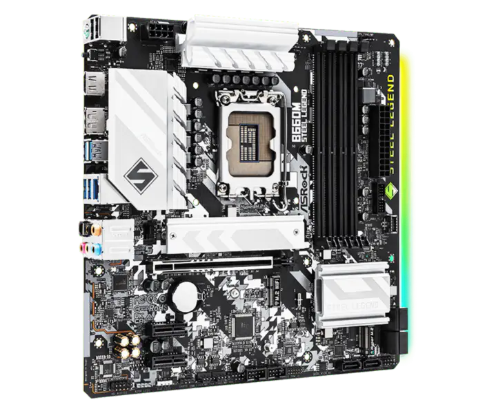 Płyta główna Asrock B660m Steel Legend Ddr4 Obsługuje procesor 12700 12600 Intl B660 Lga 1700