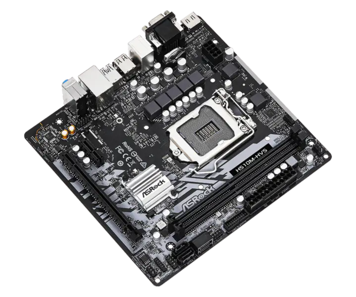 Asrock H510m-hvs Płyta główna do gier biurowych Obsługuje procesory 10500 10400 11400f Intl H510/lga 1200 H510m Hvs