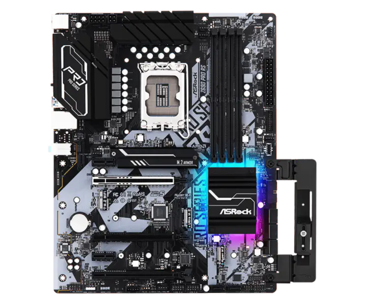 Płyta główna Asrock Z690 Pro Rs Gaming Obsługuje Pamięć Ddr4 Procesor 12700k 12900k Intl Z690 Lga1700