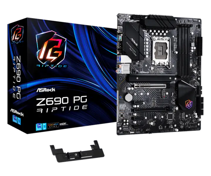 Asrock Z690 Pg Riptide Black Tide Storm Gaming Płyta Główna Obsługuje Pamięć Ddr4 Procesor 12700k/12600k Intl Z690 Lga1700