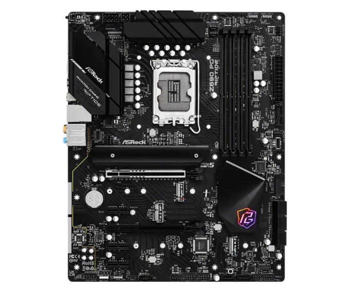Asrock Z690 Pg Riptide Black Tide Storm Gaming Płyta Główna Obsługuje Pamięć Ddr4 Procesor 12700k/12600k Intl Z690 Lga1700