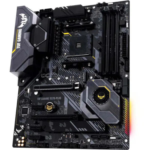 Płyta główna Tuf Gaming X570-plus do gier komputerowych obsługuje procesor 5900x 5800x 3800x i płytę główną X570 do gier