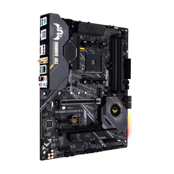Płyta główna do gier Tuf Gaming X570-plus z obsługą Wi-Fi i procesorem 5700g/5800x/5900x na gnieździe X570 Socket Am4