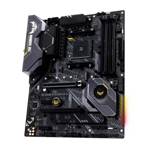 Płyta główna do gier Tuf Gaming X570-plus z obsługą Wi-Fi i procesorem 5700g/5800x/5900x na gnieździe X570 Socket Am4