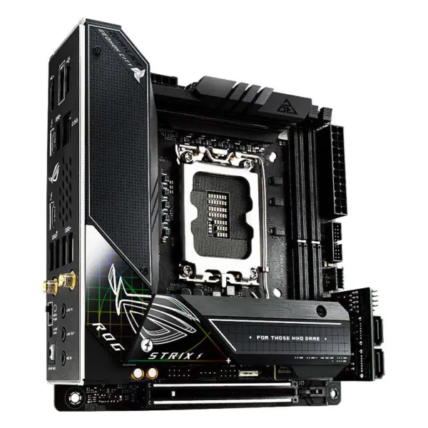 Rog Strix Z690-i Gaming Wifi Płyta Główna Itx Mini Obsługa Pamięci Ddr5 Procesor 12900k 12700k Intl Z690 Lga 1700
