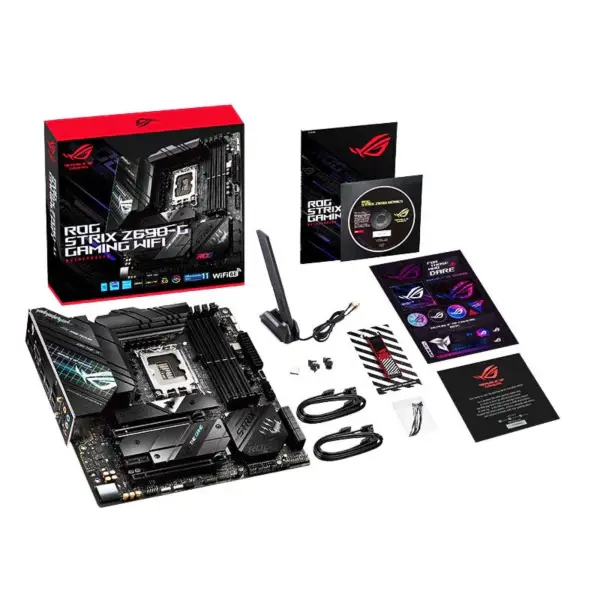 Rog Strix Z690-g Gaming Wifi Compact Matx Płyta Główna Obsługa Pamięci Ddr5 Procesor 12900k 12700k Intl Z690 Lga 1700