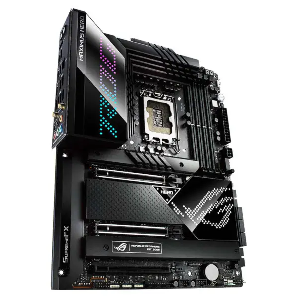 Płyta główna Rog Maximus Z690 Hero Obsługuje Pamięć Ddr5 Procesor 12900k 12700k Intl Z690 Lga 1700