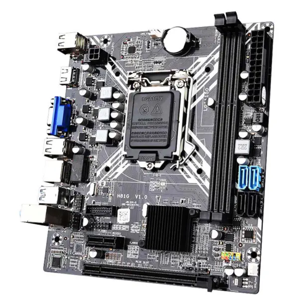 Płyta główna do laptopa H81g 1150 Płyta główna I3 I5 I7 Obsługiwane Micro Atx Płyta główna H81 Ddr3