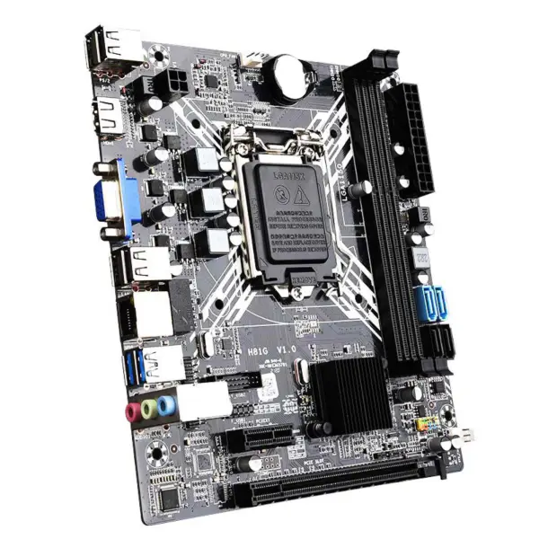 Płyta główna do laptopa H81g 1150 Płyta główna I3 I5 I7 Obsługiwane Micro Atx Płyta główna H81 Ddr3