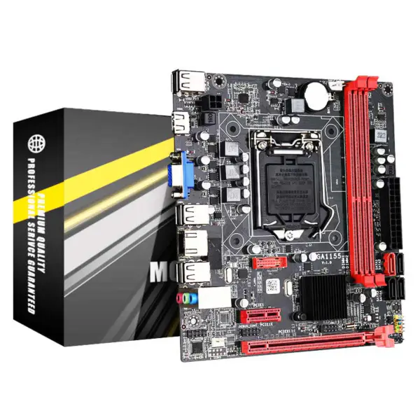 Płyta główna Riserless B75 Lga1155 Socket Płyta główna High Performance Gaming Ddr3 Płyta główna PC