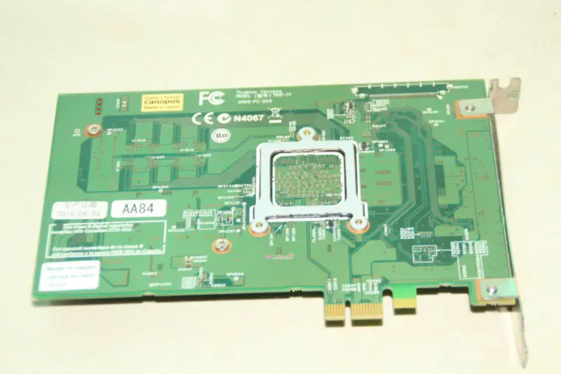 Szybka karta sprzętowa Canopus FIRECODER Blu-ray MHX-C1 PCI X1 AM09-PC-809