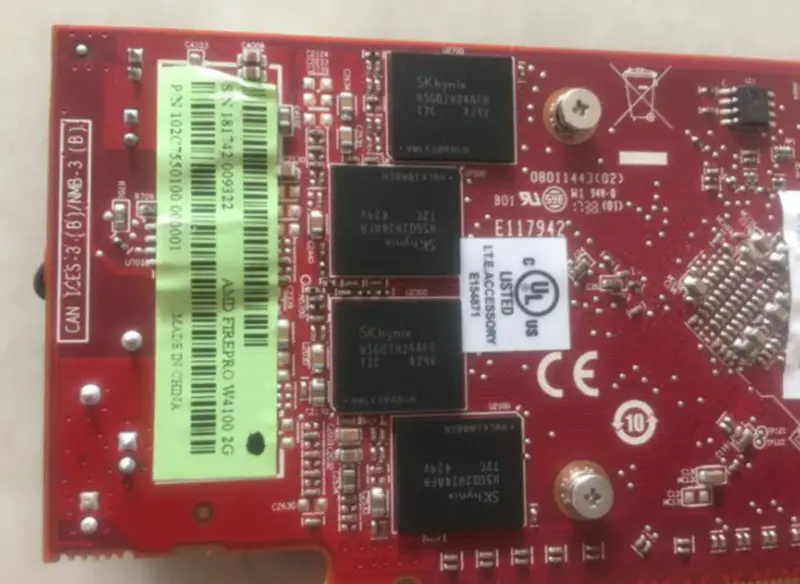 Profesjonalna karta graficzna AMD FirePro W4100 2G DDR5