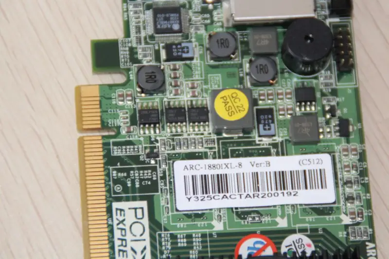 Areca ARC-1880 ARC1880IXL-8 VER:B Karta macierzy RAID SAS SATA