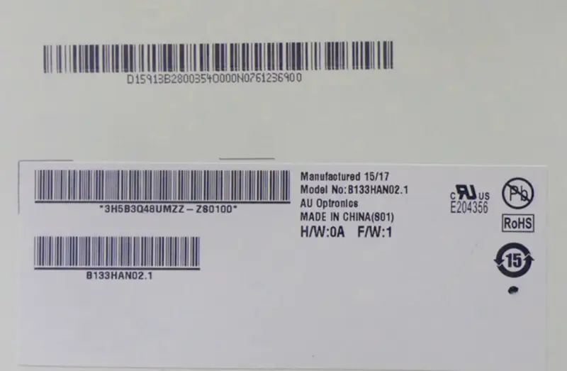 Zamienny wyświetlacz LED ASUS UX305 UX305FA UX305CA UX305LA B133HAN02.1