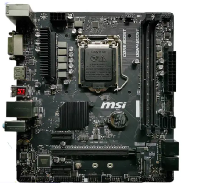 MSI B360M-S02 Płyta główna LGA1151 DDR4 64GB Obsługa 8/9 generacji CPU 9700KF 9900K M-ATX