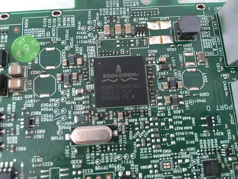 DELL 0FCGN G218C BCM5720A PCI-E karta sieciowa Gigabit z podwójnym portem