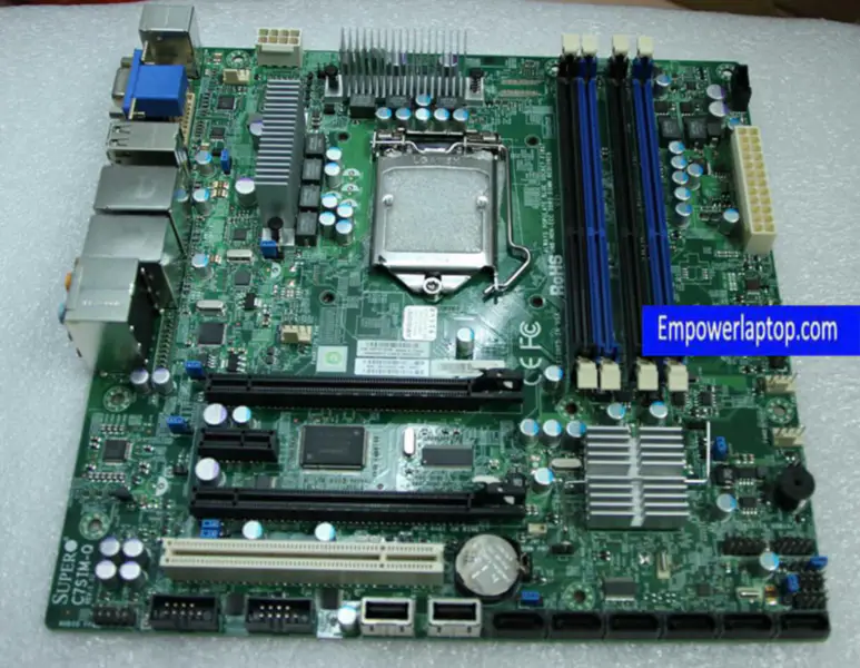 Płyta główna SuperMicro C7SIM-Q 1156-pin Server Dual NIC obsługuje procesory I3 I5 I7 Xeon