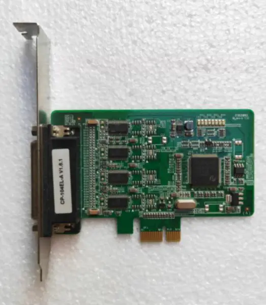 MOXA CP-104EL-A 4 porty szeregowe RS-232 2U maskownica PCI-E karta wielu portów szeregowych CP-104EL