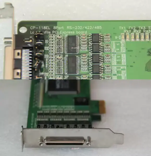 MOXA CP-118EL 8 PORT RS-232/422/485 PCIe SERIAL CARD przemysłowa płyta główna