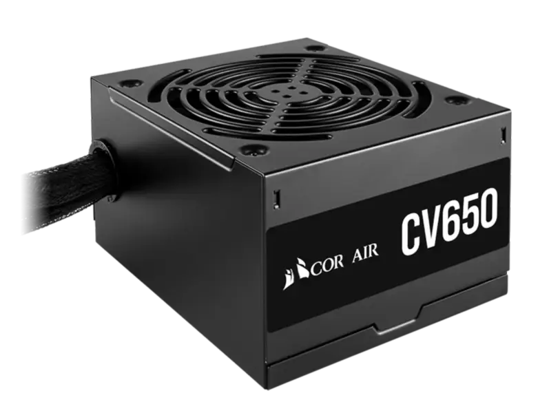 Cors Air Power Zasilacz do komputera Cv650 650w Atx High Power Supply 80plus Low Noise Fan Rps0128