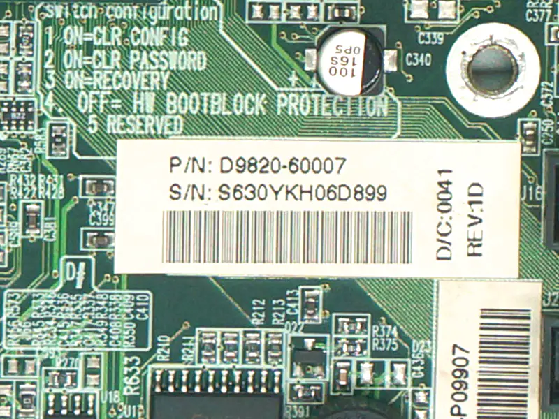 Płyta główna HP D9820-60007