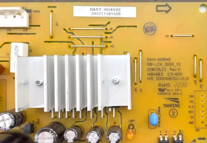 Płytka sterująca lodówki Samsung DA92-00459E DA92-00459A PCB DA41-00814B DA41-00814C